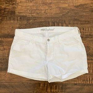 White shorts
